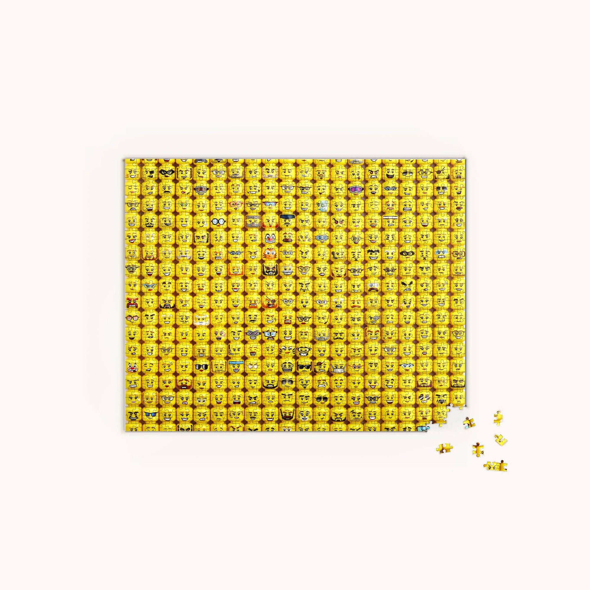 LEGO® Minifigure Faces 1000-Piece Puzzle