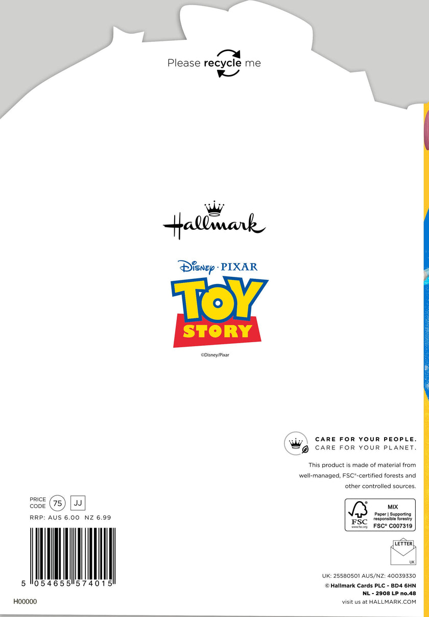 Birthday Card for Kids Birthday from Toy Story Collection: Kids Birthday / Disney