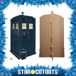 SC4391 TARDIS Police Box Doctor Who  Cardboard Cut Out Height 173cm Doctor Who Cardboard Cutouts | Life Size Characters UK