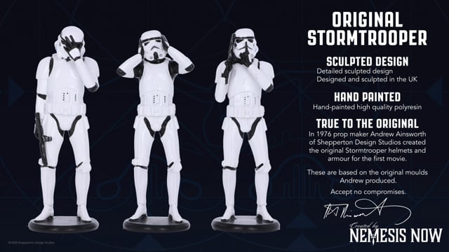 Three Wise Stormtrooper 14cm ORIGINAL STORMTROOPER