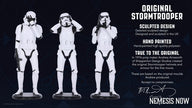 Three Wise Stormtrooper 14cm ORIGINAL STORMTROOPER