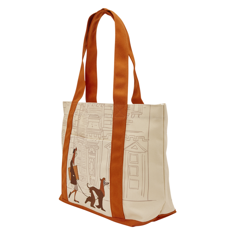 101 Dalmatians Oversized Canvas Tote Bag LOUNGEFLY