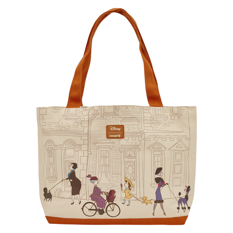 101 Dalmatians Oversized Canvas Tote Bag LOUNGEFLY