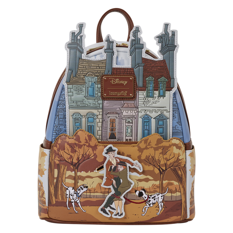 101 Dalmatians Roger & Anita Scene Mini Backpack LOUNGEFLY