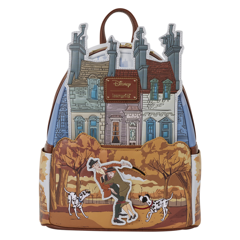 101 Dalmatians Roger & Anita Scene Mini Backpack LOUNGEFLY