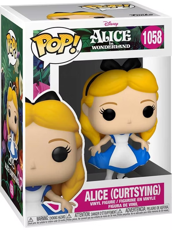 FUNKO POP DISNEY: ALICE 70TH - ALICE CURTSYING - 1058