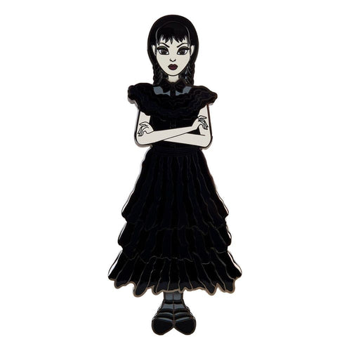 Wednesday Loungefly Paper Doll Pin Badge