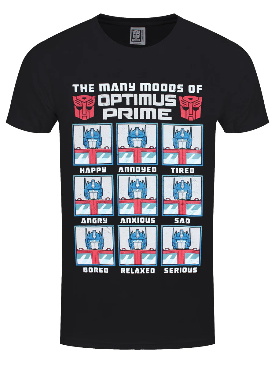 MANY MOODS OF OPTIMUS PRIME - T-SHIRT