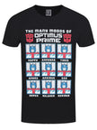 MANY MOODS OF OPTIMUS PRIME - T-SHIRT