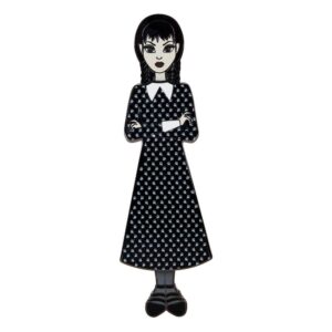 Wednesday Loungefly Paper Doll Pin Badge
