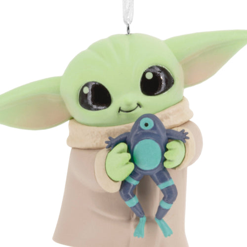 Signature Ceramic Mandalorian Grogu Ornament