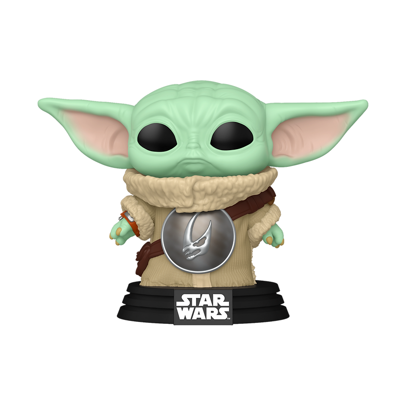 GROGU WITH MUDHORN CHEST ARMOUR - M&G POP 2 - FUNKO POP STAR WARS 819