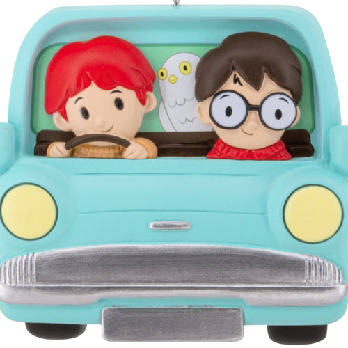 Harry Potter™ Hanging Ornament - Harry & Ron Flying Ford