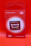 'DEFINITELY NOT A MIMIC' Enamel Pin Badge | 1 Pcs Metal Pin