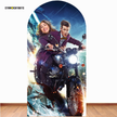 SC660 The Doctor and Clara Stand In Cardboard Cut Out Height 185cm