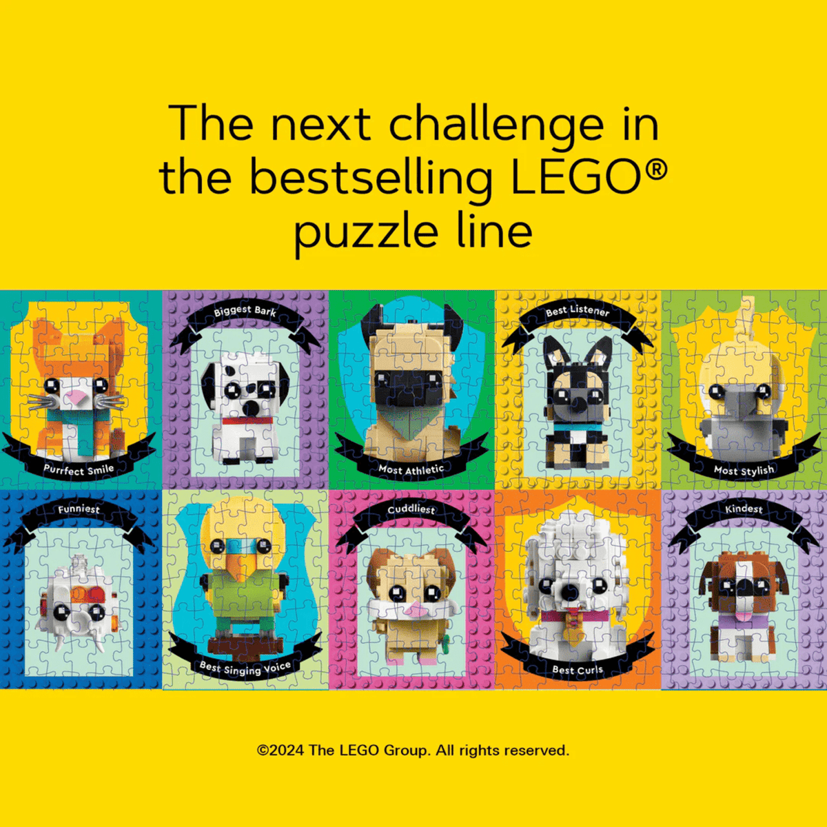 LEGO Pet Pals 1000-Piece Puzzle