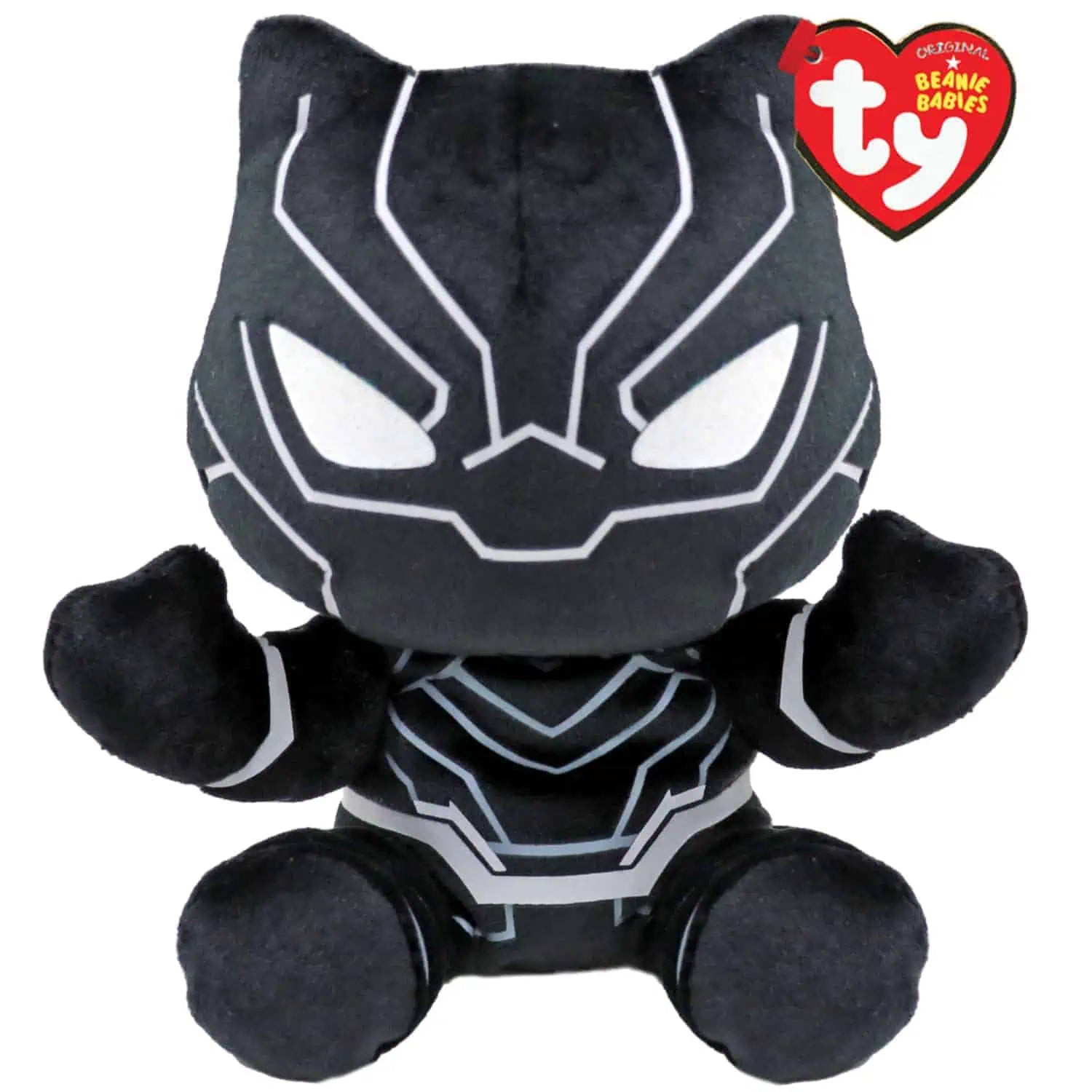 TY Beanie Babies Marvel – Black Panther – Regular Soft