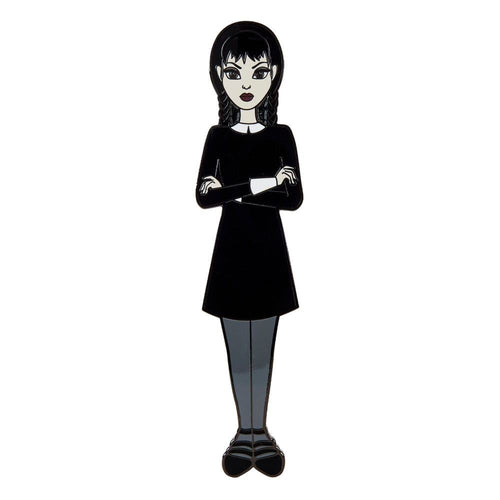 Wednesday Loungefly Paper Doll Pin Badge