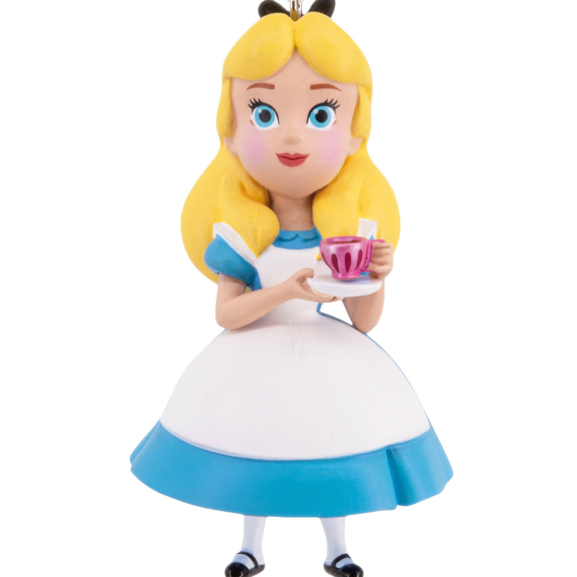 Disney Hanging Keepsake - Alice In Wonderland With Tea Cup