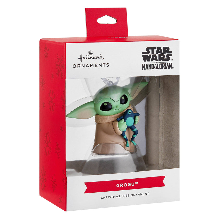 Signature Ceramic Mandalorian Grogu Ornament