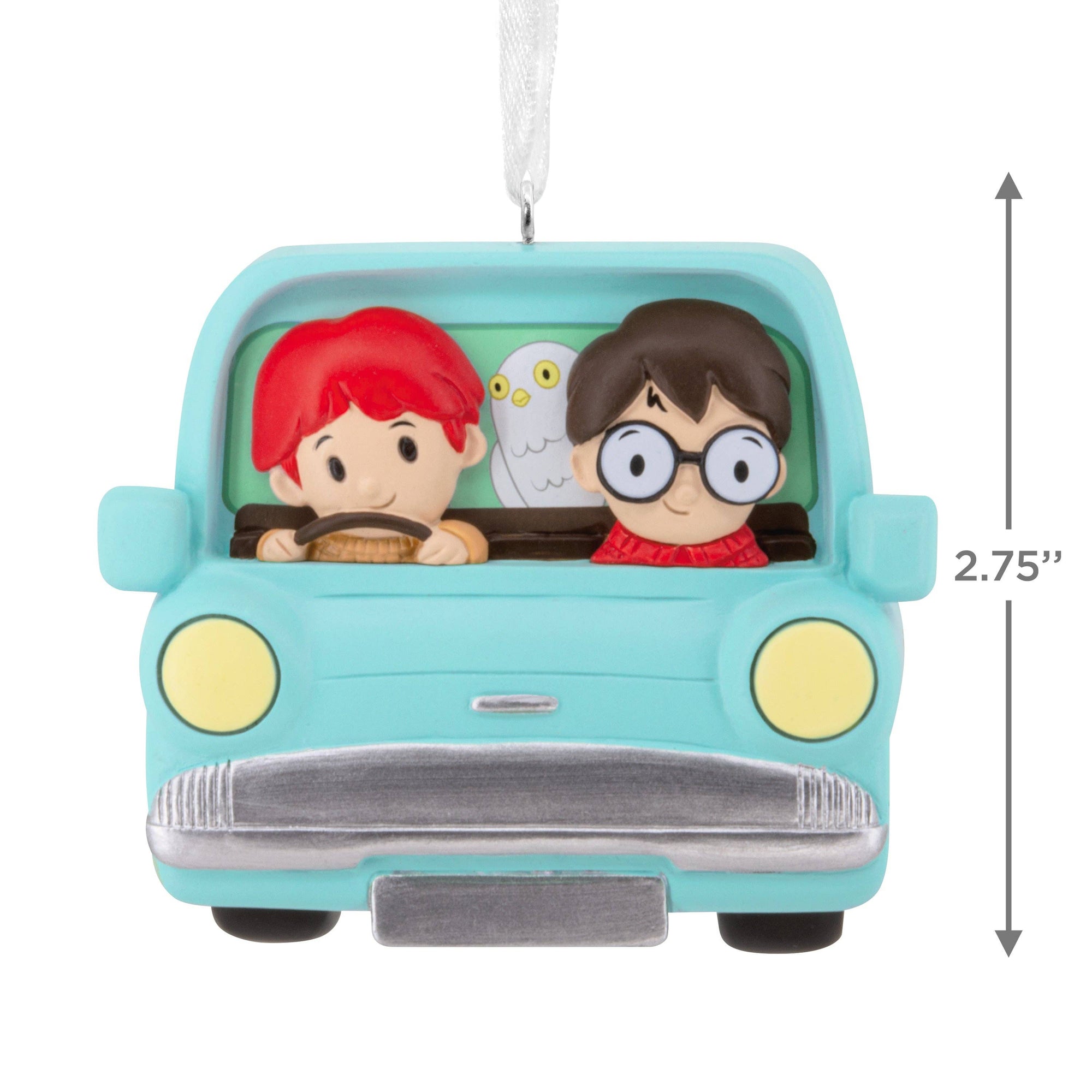 Harry Potter™ Hanging Ornament - Harry & Ron Flying Ford