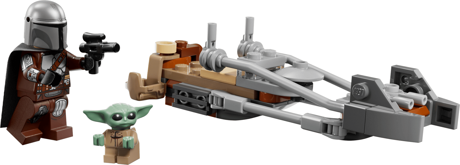 LEGO 75436 Star Wars The Mandalorian & Grogu Speeder Bike