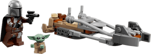 LEGO 75436 Star Wars The Mandalorian & Grogu Speeder Bike