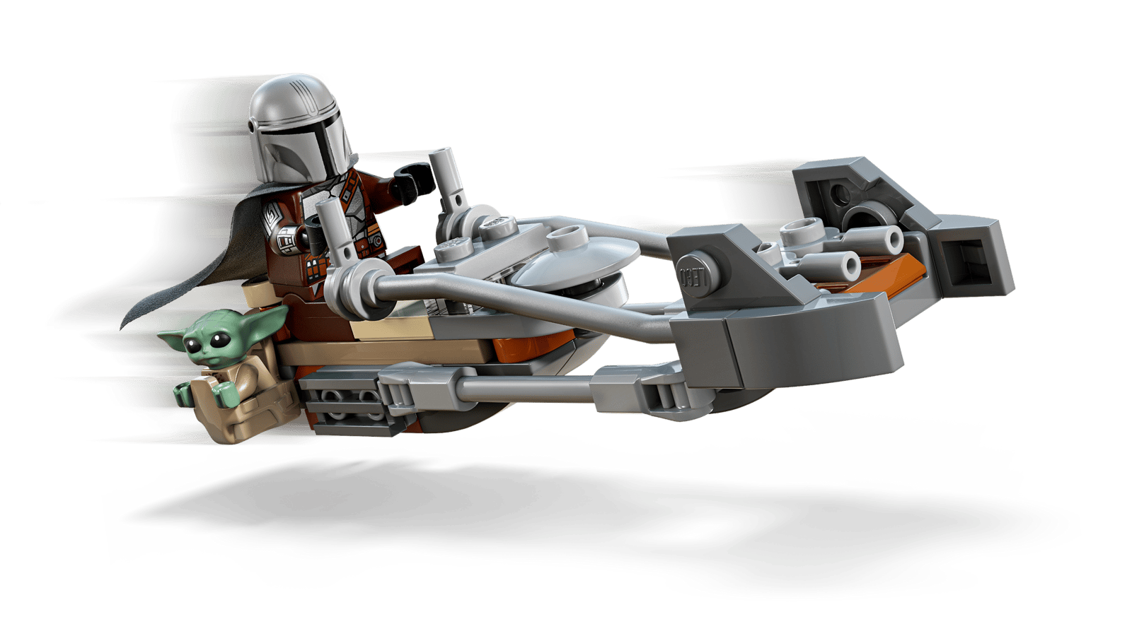 LEGO 75436 Star Wars The Mandalorian & Grogu Speeder Bike