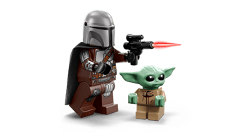LEGO 75436 Star Wars The Mandalorian & Grogu Speeder Bike