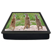 Meerkats standing lap tray