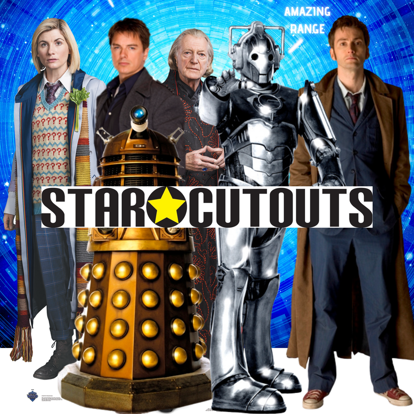 SC607 The 11th Doctor 2013 Screwdriver Matt Smith Cardboard Cut Out Height 180cmDoctor Who Cardboard Cutouts | Life Size Characters UK