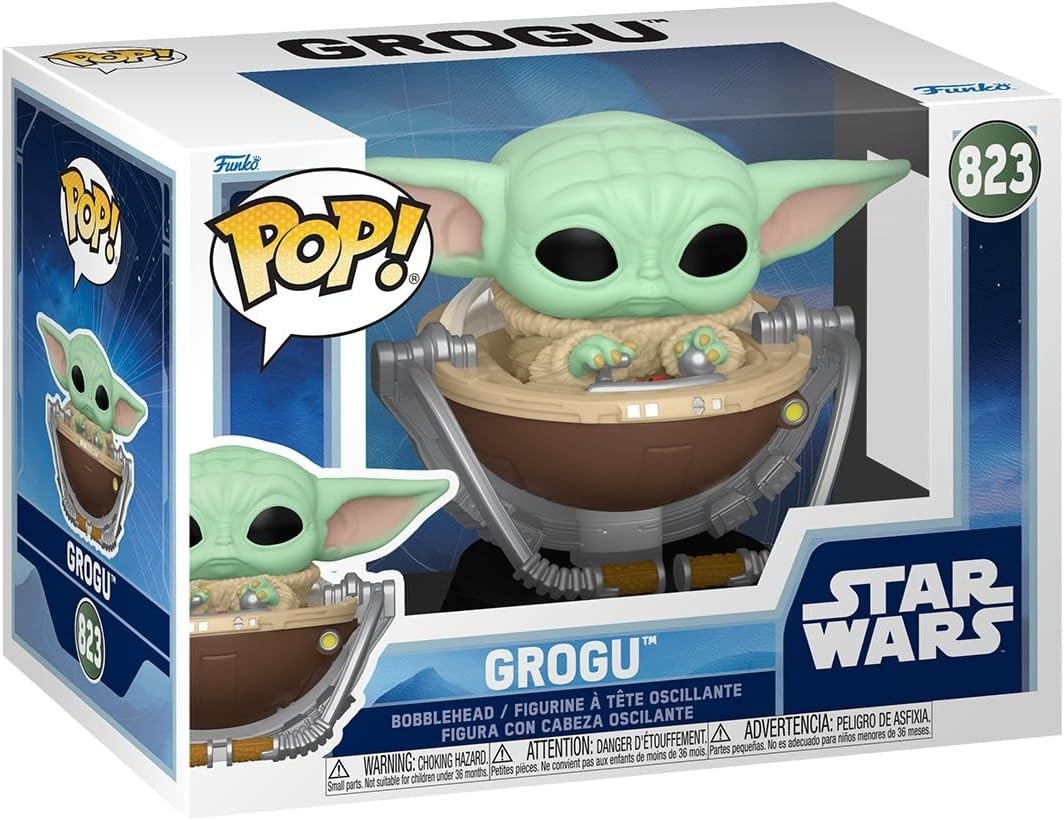 GROGU BROWN PRAM - M&G - POP 6 - FUNKO POP STAR WARS 823