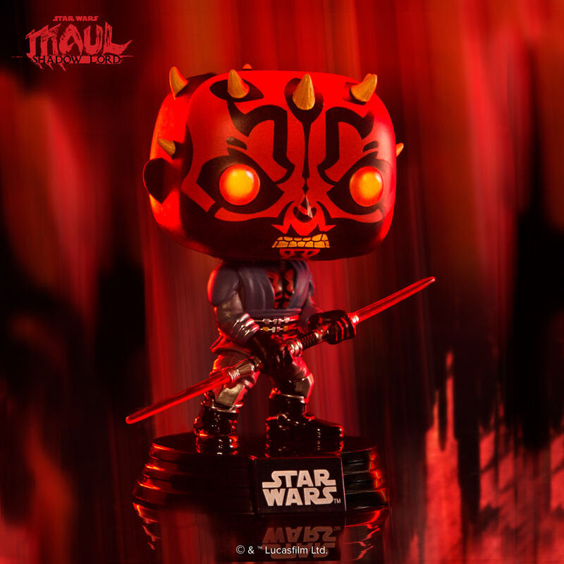 MAUL - DMSR - POP 1 - FUNKO POP STAR WARS - DARTH MAUL SHADOW LORD 828