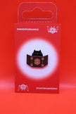 Cat DM Screen Enamel Pin Badge | 1 Pcs Metal Pin