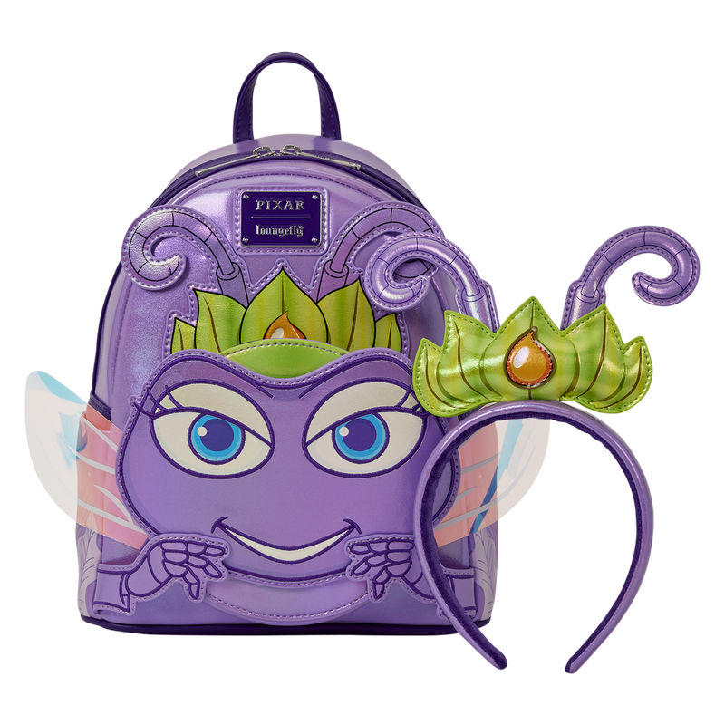 A Bug's Life Atta Cosplay Mini Backpack with Ear Headband loungefly