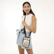 Alice in Wonderland Cell Phone Sling Crossbody Bag with Coin Bag LOUNGEFLY