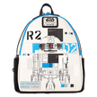 Loungefly - Star Wars: The Power of the Force R2-D2 Astromech Droid Light Up Mini Backpack