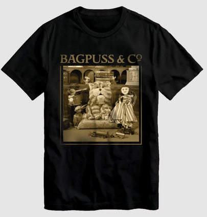 BAGPUSS BLACK T-SHIRT