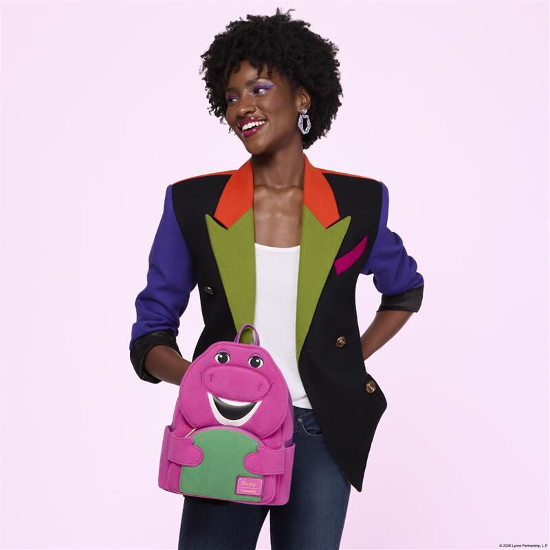 Barney Cosplay Mini Backpack - LOUNGEFLY