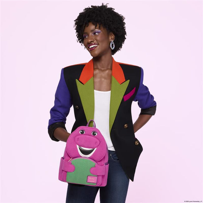 Barney Cosplay Mini Backpack - LOUNGEFLY