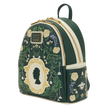 Bridgerton Silhouette Floral Mini Backpack LOUNGEFLY