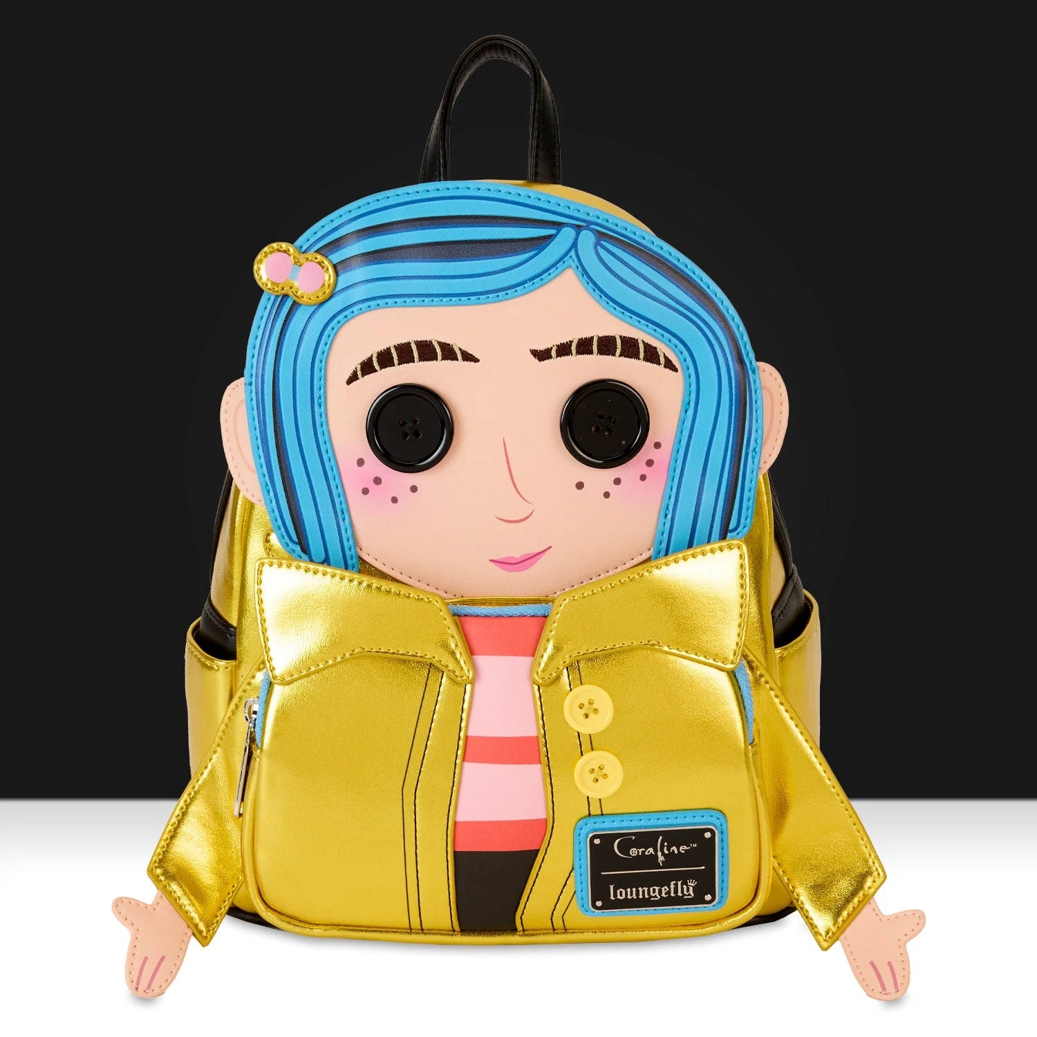 Loungefly x Laika Coraline Doll Cosplay Mini Backpack LOUNGEFLY