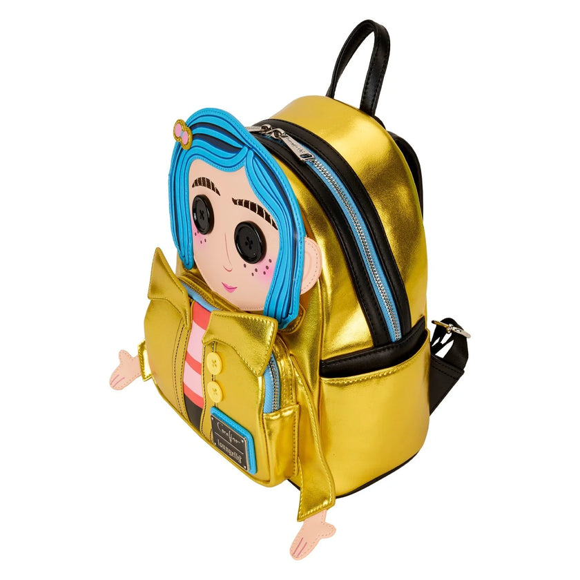 Loungefly x Laika Coraline Doll Cosplay Mini Backpack LOUNGEFLY