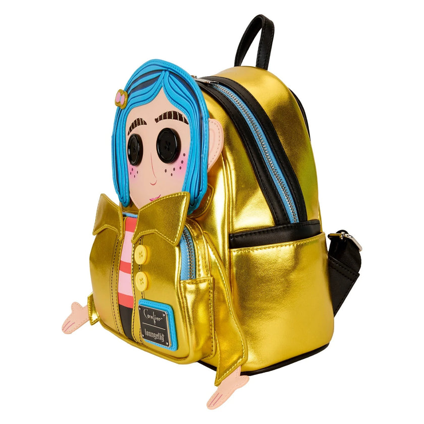 Loungefly x Laika Coraline Doll Cosplay Mini Backpack LOUNGEFLY