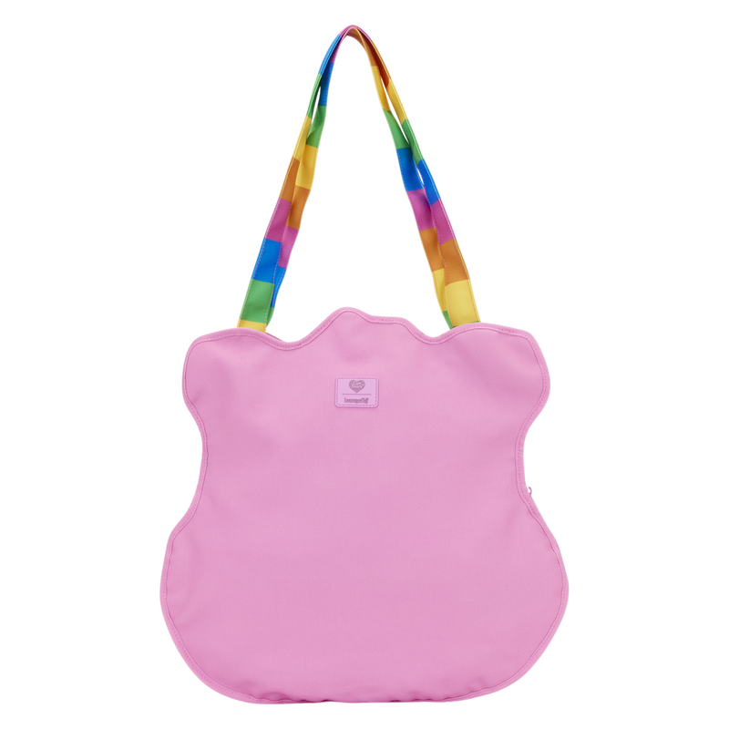 Care Bears Cheer Bear Cosplay Oversized Canvas Tote Bag LOUNGEFLY