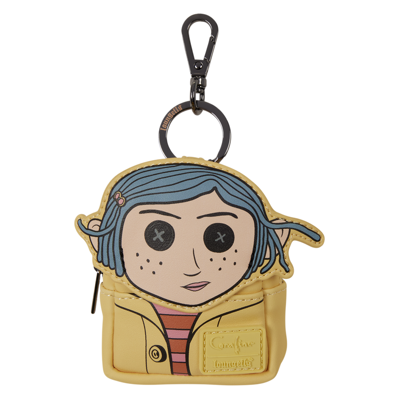 Coraline Cosplay Mystery Mini Backpack Keychain Charm LOUNGEFLY