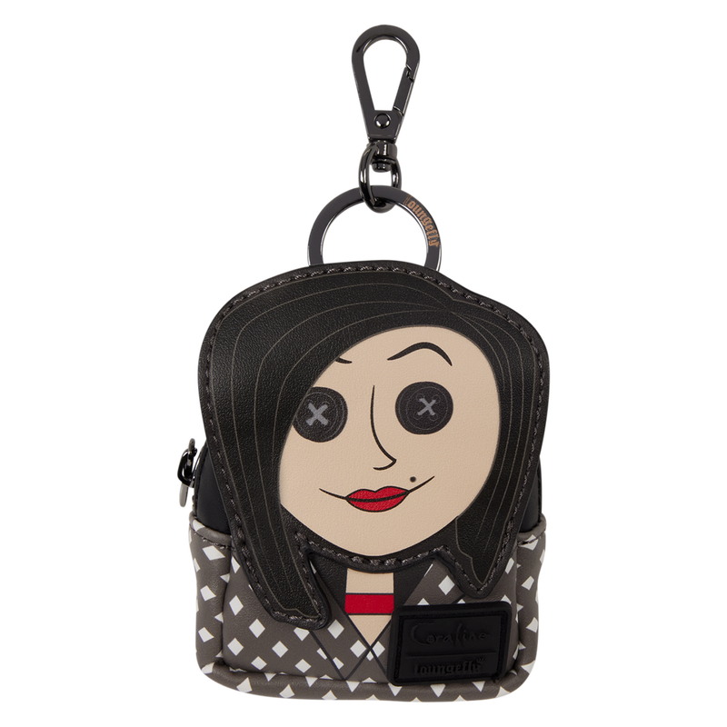 Coraline Cosplay Mystery Mini Backpack Keychain Charm LOUNGEFLY