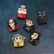 Coraline Cosplay Mystery Mini Backpack Keychain Charm LOUNGEFLY