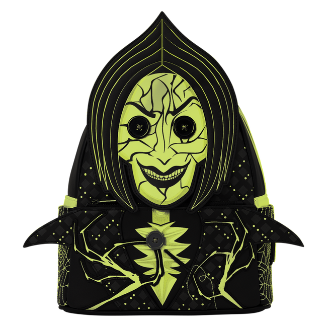 Coraline Other Mother Glow Cosplay Mini Backpack LOUNGEFLY