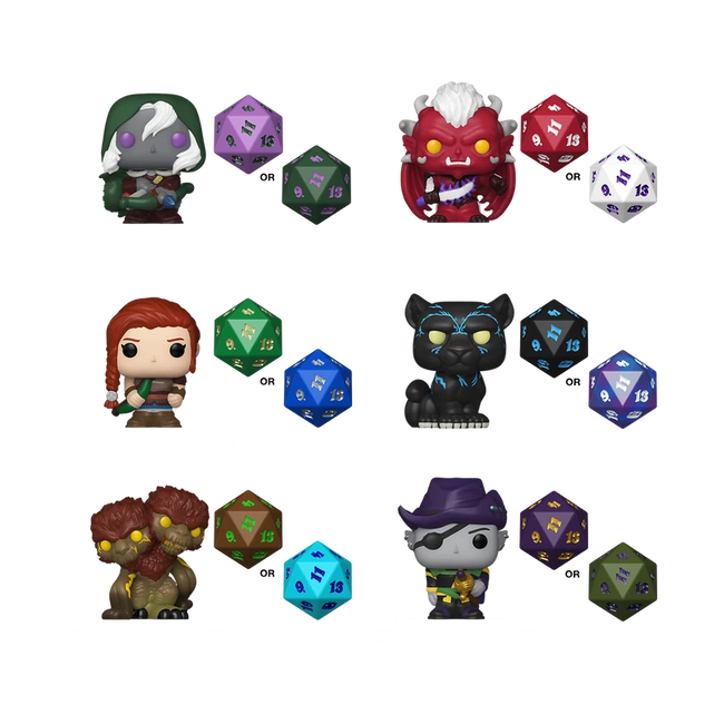 Bitty Pop! & Dice - Dungeons & Dragons